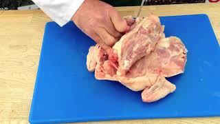 How to Bone and Roll a Whole Chicken [upl. by Airitac]