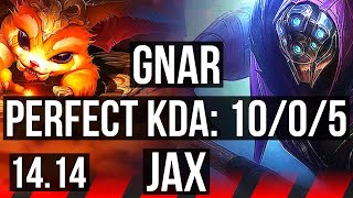 GNAR vs JAX TOP  1005 Rank 7 Gnar Legendary  BR Challenger  1414 [upl. by Allenod]