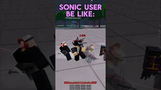 Sonic users be like  TSB roblox tsb pvp robloxthestrongestbattlegrounds [upl. by Tann523]