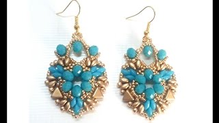 Orecchini Corazon con Kheops DIY  Corazon Earrings [upl. by Emory]