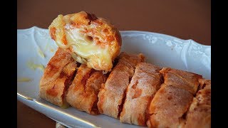 Pizza kruh recept Pizza Bread Recipe  Sašina kuhinja [upl. by Wamsley]