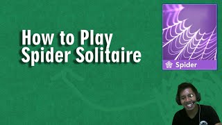 Cara Main Game Spider Solitaire [upl. by Oad]