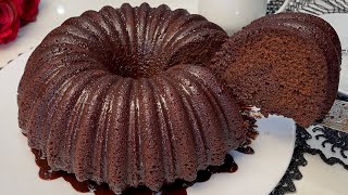 Torta al cioccolato in 15 minuti TENERO e MOLTO DELIZIOSA Ricette dolci😋😍 [upl. by Larentia]