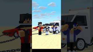 Who is stronger Vehicle Pulling Challenge feat Aphmau minecraftshgamer roblox shorts [upl. by Ezitram904]