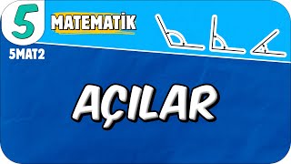 Açılar 📘 5MAT2 2025 [upl. by Wixted]