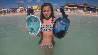 Segmart Seaview amp Vaincre 180° Full Face Snorkel Masks Reviews [upl. by Nod]