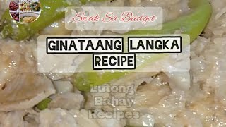 Ginataang langka recipe ginataanglangka langka langkawithsardinas fyp lutongbahay [upl. by Shimkus]