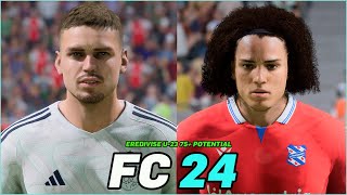 FC 24  EREDIVISIE U23 PLAYERS 75  POTENTIAL WITH REAL FACES [upl. by Wawro]