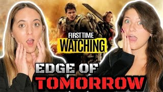 EDGE OF TOMORROW  MOVIE REACTION  First Time Watching  Edge of our Seats  2014 [upl. by Adyahs269]