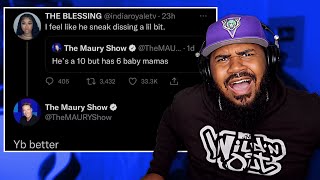 Maury Show trolls Lil Durks BM amp Says NBA Youngboy is Better [upl. by Ynes]