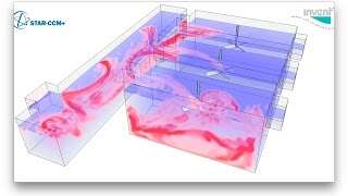 Simulación CFD de un reactor biológico agitado INVENT [upl. by Tena]