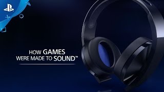 Platinum Wireless Headset  Launch Video  PS4 [upl. by Tertius]