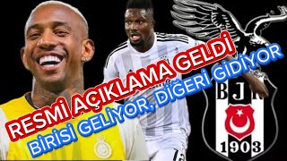 Beşiktaş İkinci Başkanı Hüseyin Yücelden Amarty Ve Talisca Açıklaması [upl. by Nimzay]