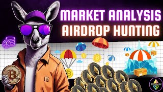 AIRDROPS UPDATE 🚀  MARKET ANALYSIS 📈 Ft MAROOF BHAI crytosangat airdrops update zksync [upl. by Guntar]