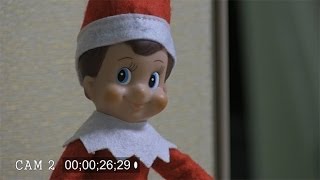 Security cameras catch Elf on a Shelf moving in office [upl. by Zzaj]