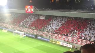 Derby Cracovia  Wisła Kraków Fans 20160805 [upl. by Langan]