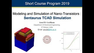 TCAD Simulation  MODELING AND SIMULATION OF NANOTRANSISTORS Jan 2019 [upl. by Montgomery965]