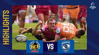 Highlights  Exeter Chiefs v Montpellier Hérault Rugby Round of 16  Heineken Champions Cup 202223 [upl. by Aimik668]