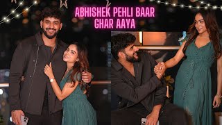 Abhishek Pehli Baar Ghar Aaya 🥰 ManishaRaniComedy [upl. by Stephana]