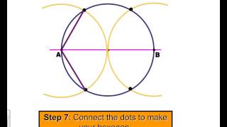 Geometric Constructions based on a Hexagon [upl. by Yrannav942]