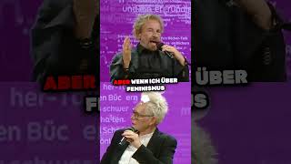 Rassismus und Feminismus  Thomas Gottschalk buchmesse [upl. by Llerdnam]