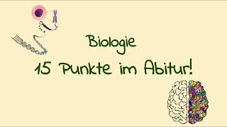 15 Punkte in BIOLOGIE im mündlichen Abitur  So geht es  Mit dieser Strategie schaffst DU es [upl. by Brittnee]