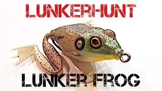 Lure Review Lunkerhunt Lunker Frog [upl. by Kreit]