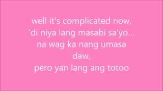 Bakit Hindi Ka Crush ng Crush Mo  Zia with Lyrics [upl. by Edroi]