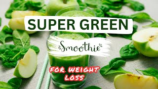 GREEN SMOOTHIE RECIPE FOR HEALTHY amp WEIGHT LOSS  Easy amp Healthy Breakfast Ideas short [upl. by Agle]