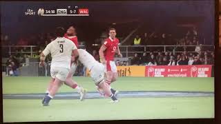 Sam Underhill tackle vs Wales 2024 You Shall not pass [upl. by Webster]