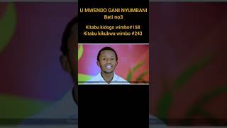 NYIMBO ZA KRISTO umwendoganinyumbani sda [upl. by Edgerton]