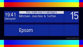 Clapham Junction announcements on platforms 34131415 [upl. by Akeimahs]