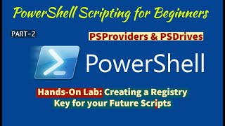 Module 5HandsOn Lab12 Creating a Registry Key for your Future Scripts [upl. by Nyletak]