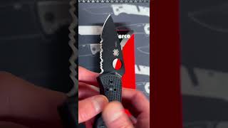 Spyderco Persistence Edc Knife 🔪 Fast 💨 Review [upl. by Sindee]