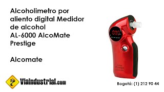 Alcoholímetro por aliento digital Medidor de alcohol AL6000 [upl. by Hsekar368]