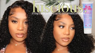 Natural Deep Curly HD Lace Install Pillow Soft Curls Review   Ft WestKiss Hair [upl. by Tiffani]