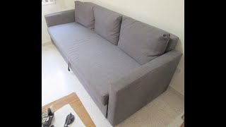 SofaBed with Storage from IKEA MOA Pasay Philippines FRIHETEN Sleeper Couch Review [upl. by Aissirac]