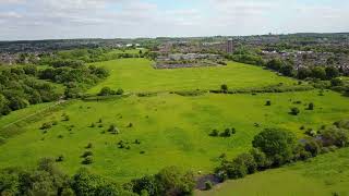 harlow essex town centre from the sky [upl. by Alieka]