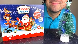 ASMR KINDER CHOCOLATE CHRISTMAS PARTY MUKBANG EATING SOUNDS EATING SHOW [upl. by Tichon829]