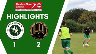 Brimsdown vs Hackney Wick 021124 Match Highlight [upl. by Naibaf971]