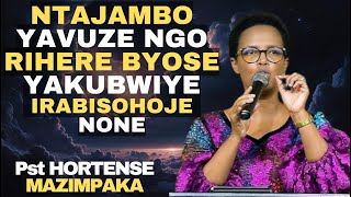 YIZANIRE IBIKUGOYE BYOSE  Inyigisho NZIZA CYANE na Pst hortense Mazimpaka [upl. by Atcliffe]