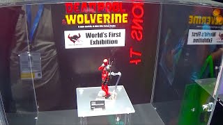 Deadpool amp Wolverine Tamashii Nations World First Exhibition [upl. by Ahron]