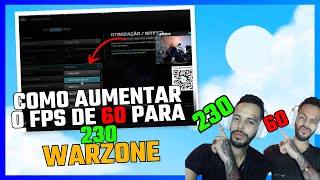 Como aumentar o FPS no call of duty Warzone [upl. by Kelwen]