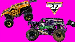 Monster Jam  BEST of the 2024 Season – Coffin Dance Song COVER monstertrucks part 08 [upl. by Snilloc]