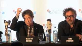 Martin Short amp Catherine OHara Interview  Frankenweenie Premiere London Film Festival 2012 [upl. by Ellener]