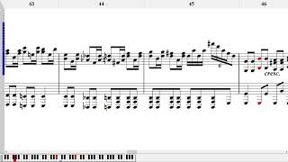 【Marasy】 「Xi  ANiMA」 Piano Sheet [upl. by Ahsieki]