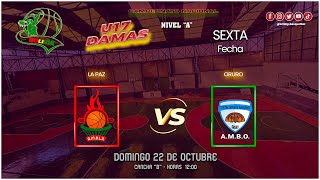 NACIONAL U17 DAMAS  La Paz vs Oruro 🏀🏆💪 [upl. by Sirromaj950]