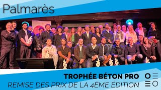 Cérémonie de remise des prix du 4e Trophée béton Pro [upl. by Adda]