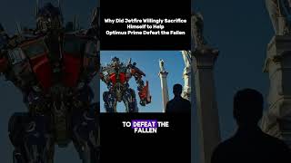 Why did Jetfire Willingly sacrifice himself to help Optimus Prime transformrs autobots movie [upl. by Wolenik372]