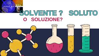 Solvente soluto soluzione  video rapido [upl. by Jaquiss]